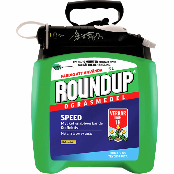 Roundup Speed Pump'n Go 5L in the group Husqvarna Forest and Garden Products / Grass seeds and fertilizer / Cultivation at GPLSHOP (42164)