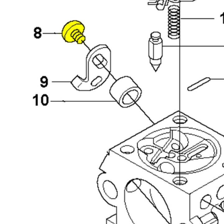 Screw Choke Control 5034790-01 in the group Spare Parts / Spare Parts Hedge Trimmers / Spare parts Husqvarna 323HD60 at GPLSHOP (5034790-01)