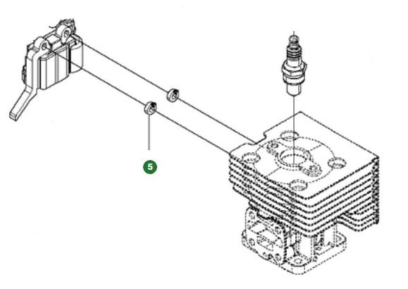 Spacer washer in the group Spare Parts / Spare Parts Hedge Trimmers at GPLSHOP (5041186-01)