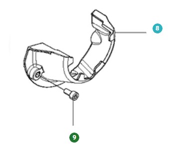 Screw in the group Spare Parts / Spare Parts Hedge Trimmers at GPLSHOP (5041196-01)