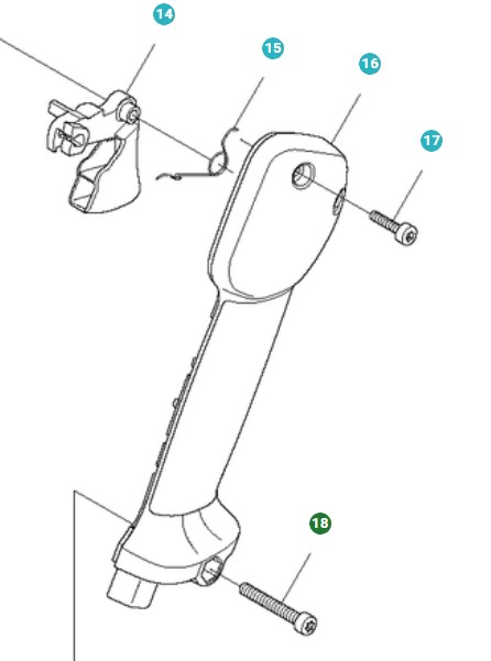 Screw in the group Spare Parts / Spare Parts Leaf Blowers / Spare parts Husqvarna 580BTS at GPLSHOP (5052908-01)