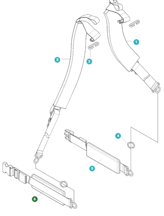 Band B(L) in the group Spare Parts / Spare Parts Leaf Blowers / Spare parts Husqvarna 350BT at GPLSHOP (5118038-01)