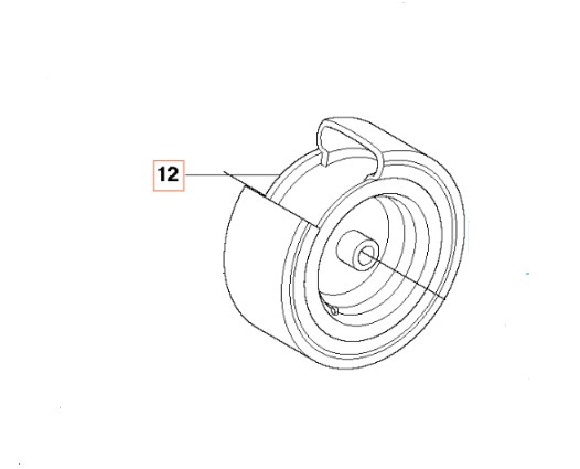 Rim R115B, R115C, R213C, R214, R214TC, R216, R316, R318, R320 in the group Spare Parts / Spare Parts Rider / Spare parts Husqvarna Rider 318X at GPLSHOP (5230345-01)