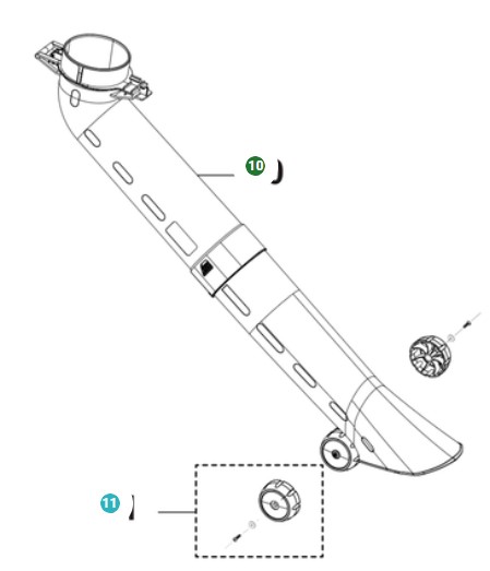 Tube Assy in the group Spare Parts / Spare Parts Leaf Blowers / Spare parts Husqvarna 120iBV at GPLSHOP (5311478-74)