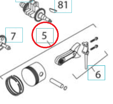 Piston Kpl 5324293-15 in the group  at GPLSHOP (5324293-15)