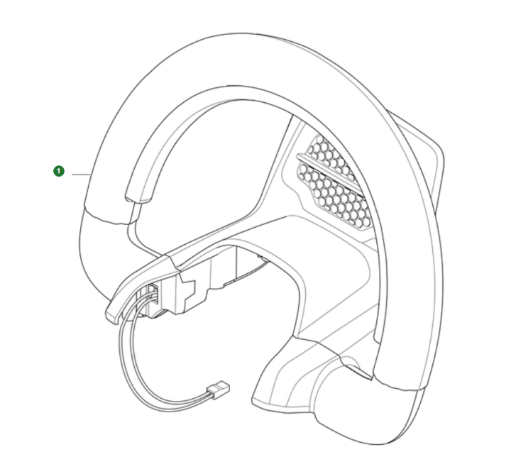 Handle Assy 215Ihd45/55 in the group Spare Parts / Spare Parts Hedge Trimmers / Spare parts Husqvarna 215iHD45 at GPLSHOP (5365355-02)