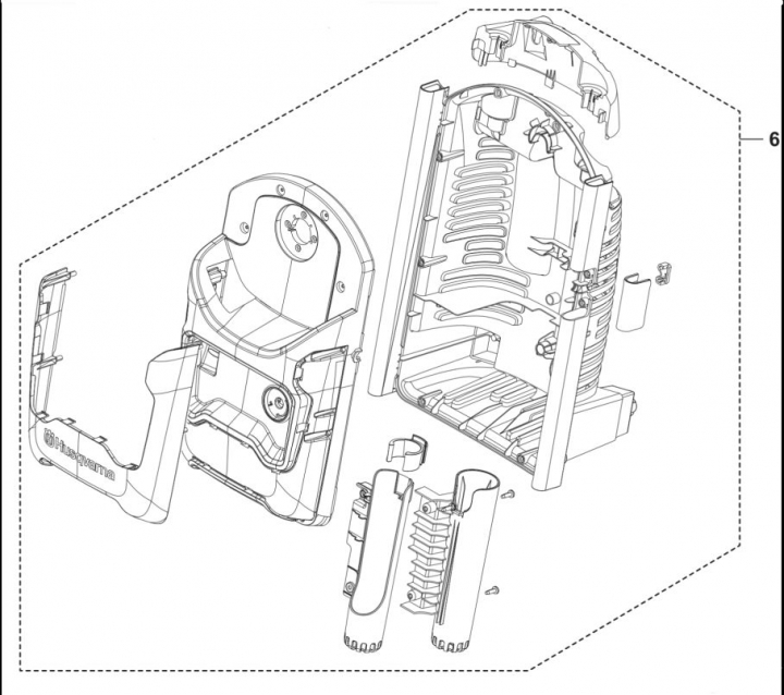 Cover Kit Pw 240 5460919-01 in the group Spare Parts / Spare Parts Pressure Washers / Spare parts Husqvarna PW240 at GPLSHOP (5460919-01)