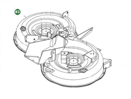 Cutting Deck Kit Tc 112 Versio in the group Spare Parts / Spare Parts Garden Tractors / Spare parts Husqvarna TC 112 at GPLSHOP (5473167-03)