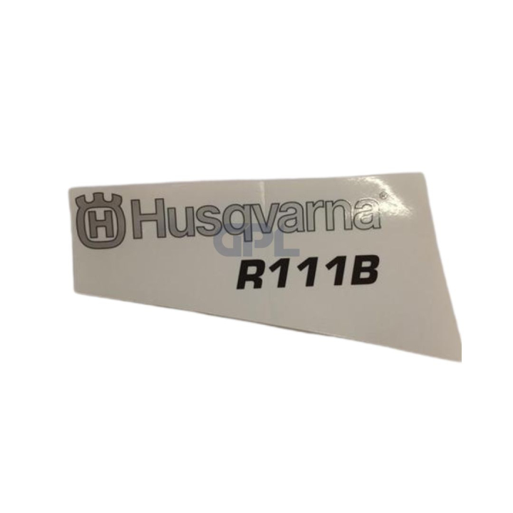 Decal in the group Spare Parts / Spare Parts Rider / Spare parts Husqvarna Rider 111B at GPLSHOP (5752530-01)