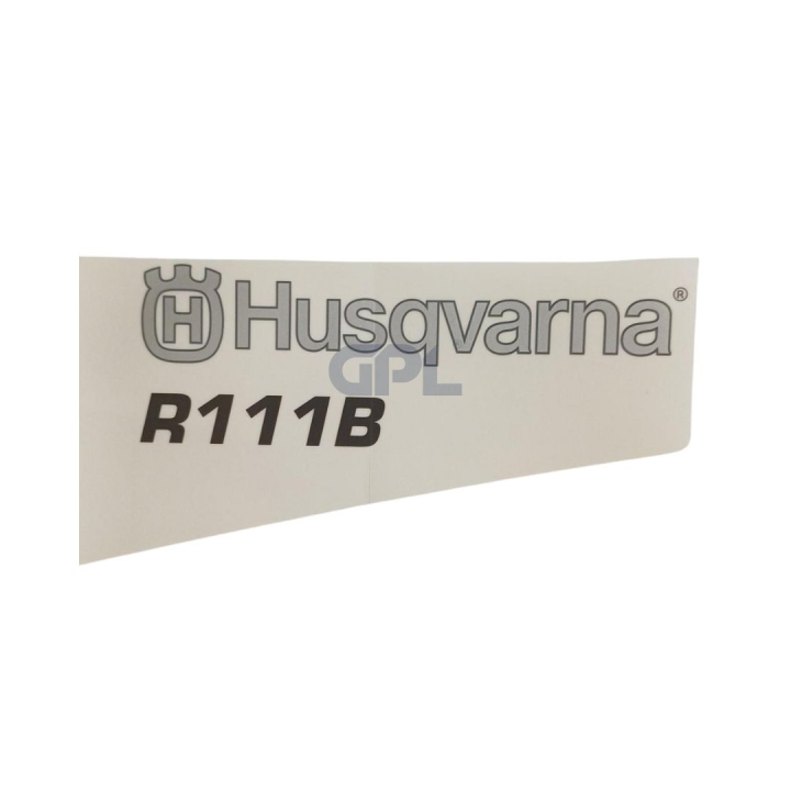 Decal in the group Spare Parts / Spare Parts Rider / Spare parts Husqvarna Rider 111B at GPLSHOP (5752530-02)