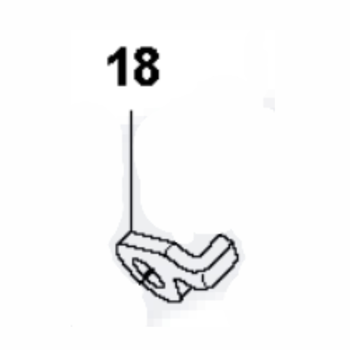 Damper shaft 5791908-01 in the group Spare Parts / Spare Parts Hedge Trimmers / Spare parts Husqvarna 325HE4 at GPLSHOP (5791908-01)