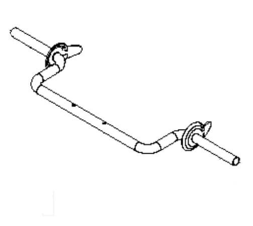 Frame in the group Spare Parts / Spare Parts Garden Tractors / Spare parts Husqvarna TC 238 at GPLSHOP (5833659-01)