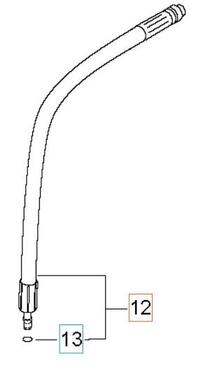 Hose Connection Sp 5926176-13 in the group Spare Parts / Spare Parts Pressure Washers / Spare parts Husqvarna PW460 at GPLSHOP (5926176-13)