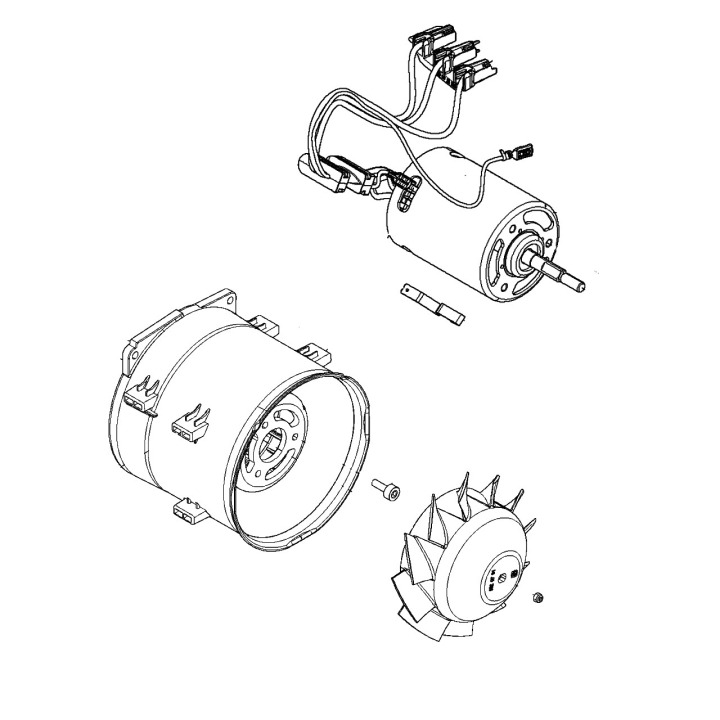 Engine Assy Kit in the group Spare Parts / Spare Parts Leaf Blowers / Spare parts Husqvarna 436LiB at GPLSHOP (5940830-01)