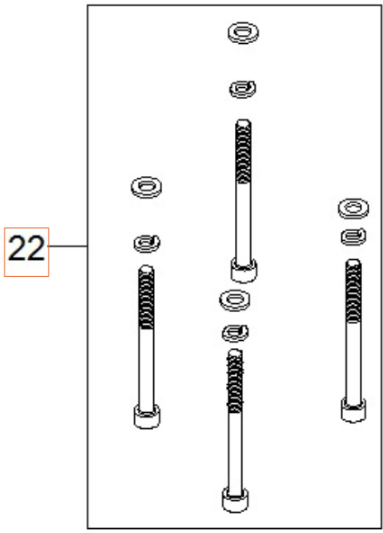 Screw M6X70 Din 912 4Pcs 5962888-01 in the group Spare Parts / Spare Parts Pressure Washers / Spare parts Husqvarna PW360 at GPLSHOP (5962888-01)