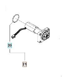 Motor Kit Drive Wheel Automower 550 in the group Spare Parts Robotic Lawn Mower / Spare parts Husqvarna Automower® 550 / Automower 550 - 2023 at GPLSHOP (5996593-02)