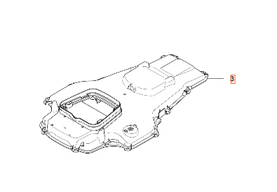 Chassis Upper Nera in the group Spare Parts Robotic Lawn Mower / Spare parts Husqvarna Automower® 450X Nera / Automower 450X Nera - 2023 at GPLSHOP (5999098-01)