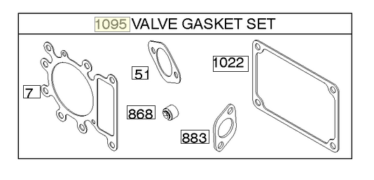 Gasket-Valve Kit in the group  at GPLSHOP (794152)