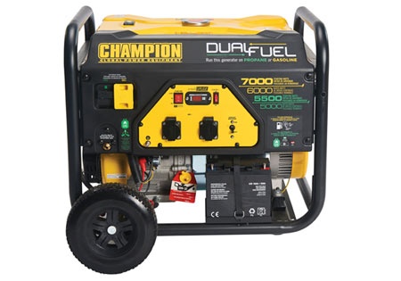 Champion 7000 Watt Dual Fuel Generator With Electric Start in the group  at GPLSHOP (CPG7500E2-DF-EU)