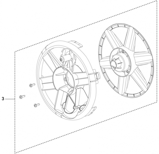 Hose Reel Support 5460927-01