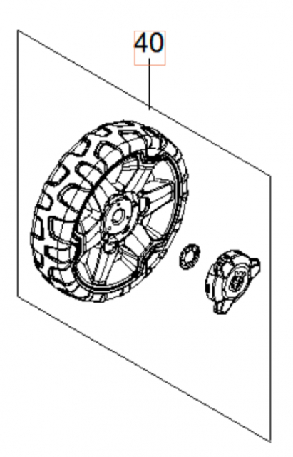 Wheel Kit D200 5960278-01