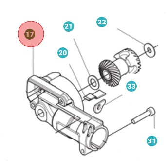 Ousing Assy A Spare Part